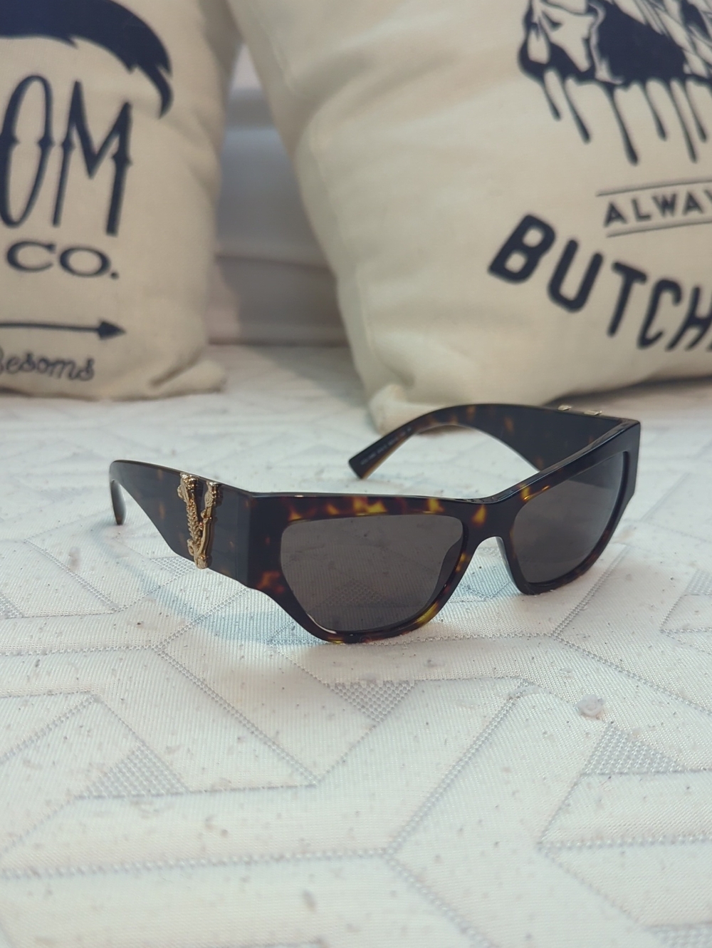 Authentic Gianni Versace Tortoise Sunglasses - Made In Italy -‎ 798.00 Retail